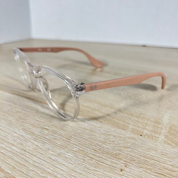 Ray-Ban RB7046 5953 Clear Round Pink Eyeglasses 51-18-140 FRAMES ONLY